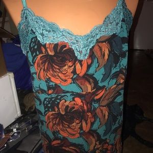 Floral print cami